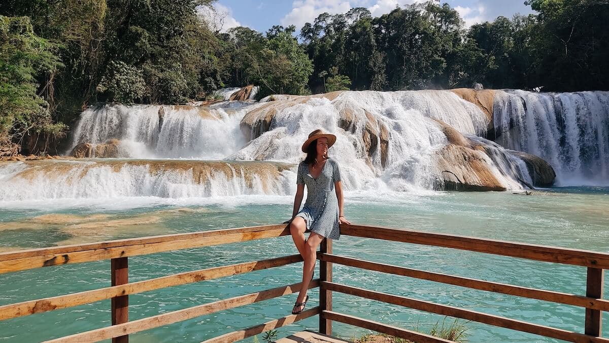 Wycieczka do Palenque, wodospadów Agua Azul i Misol-Ha