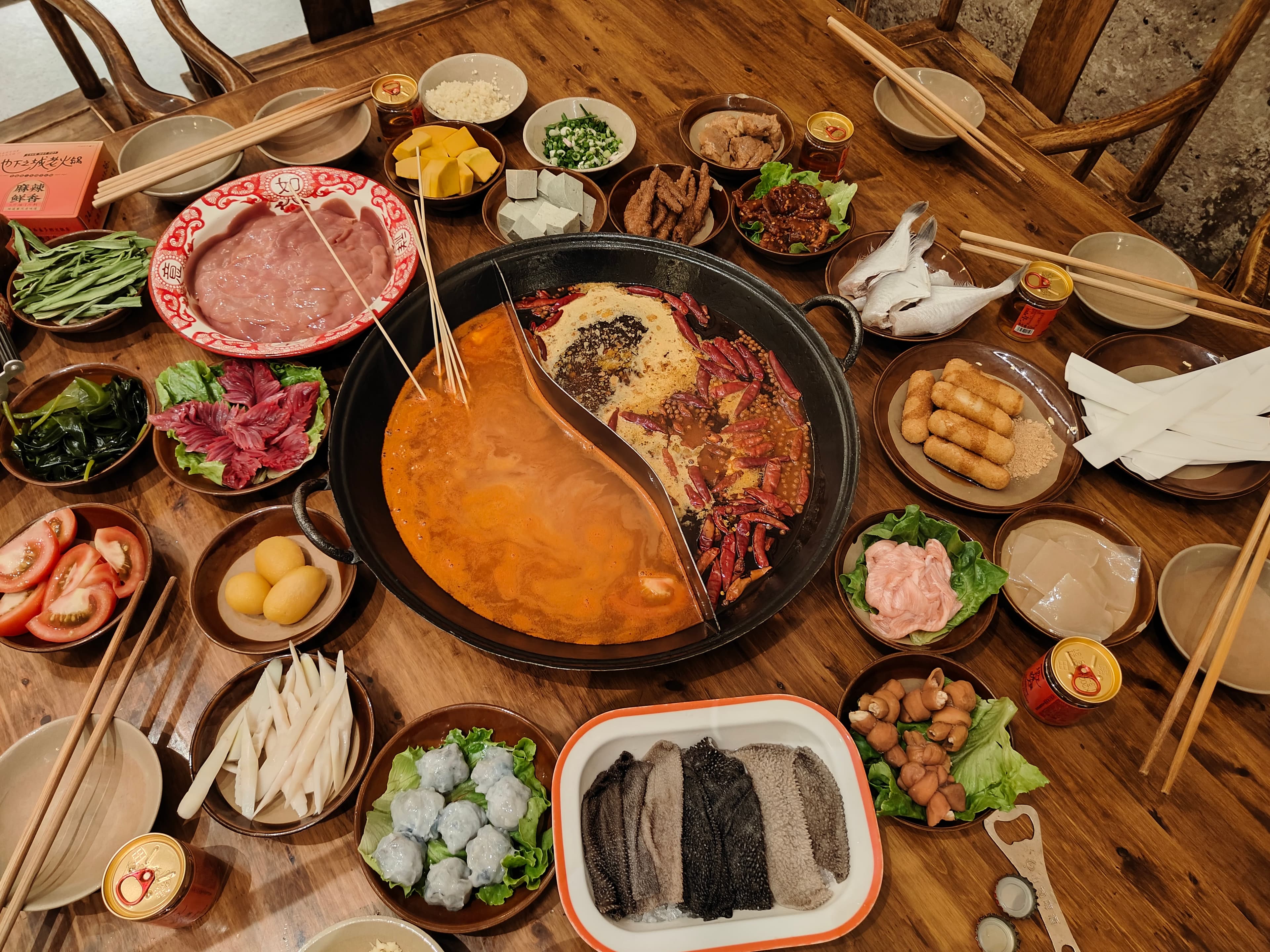 Hot pot w schronie przeciwlotniczym